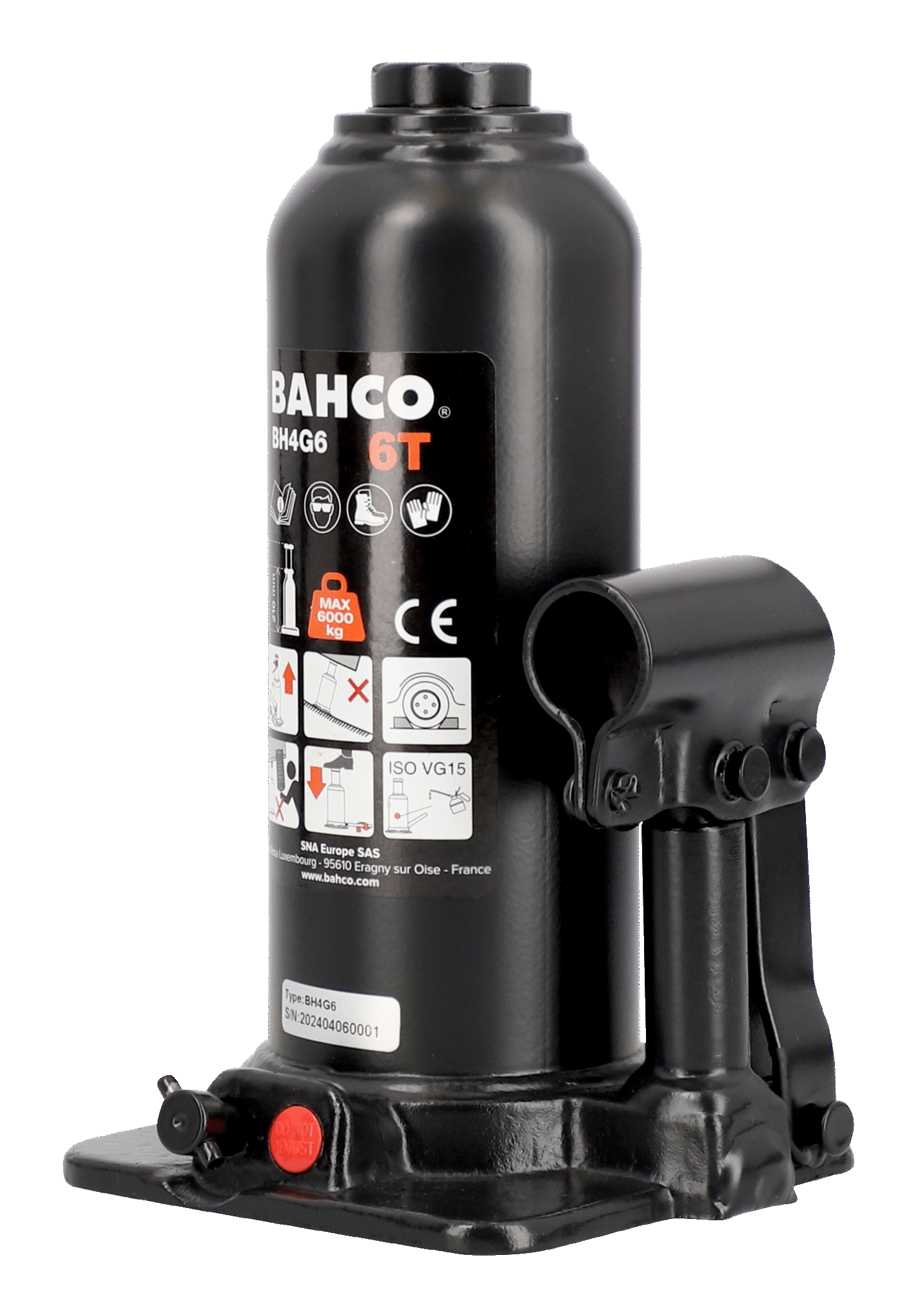 Bahco Søjledonkraft BH4G6 6 ton, udlejning