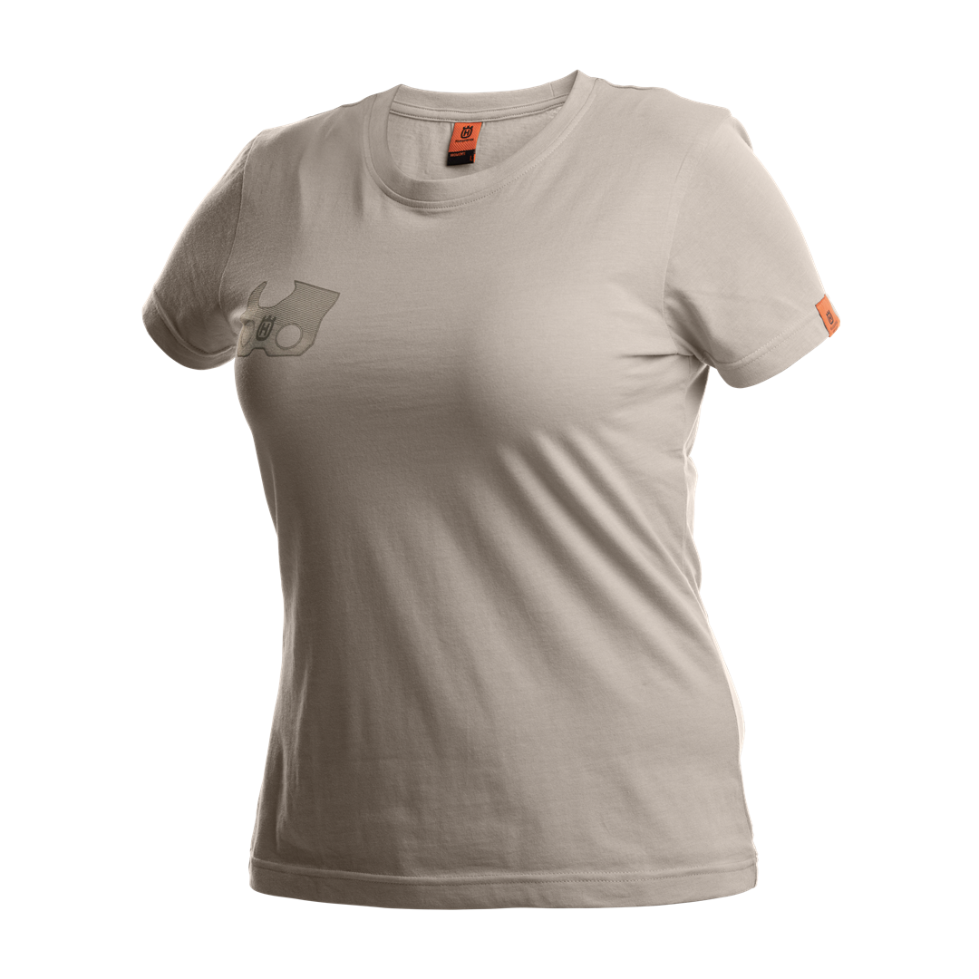Husqvarna Xplorer Grå-Beige T-Shirt Dam