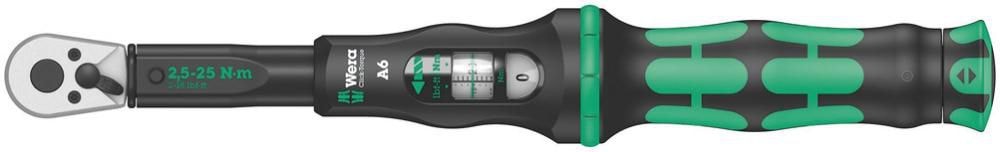 Wera Momentnyckel Click-Torque A6 1/4 2,5-25Nm