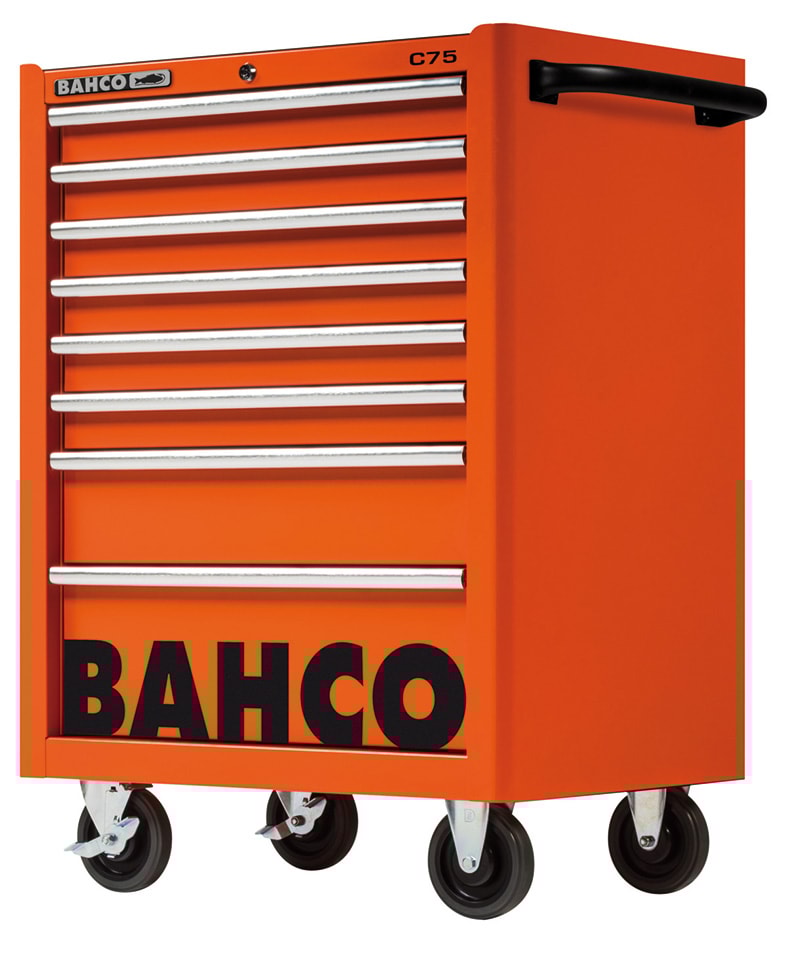 Bahco Verktygsvagn 1475K8 8 lådor Orange