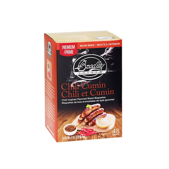 Bradley Briketter  Chili Cumin Premium Collection 48-pack