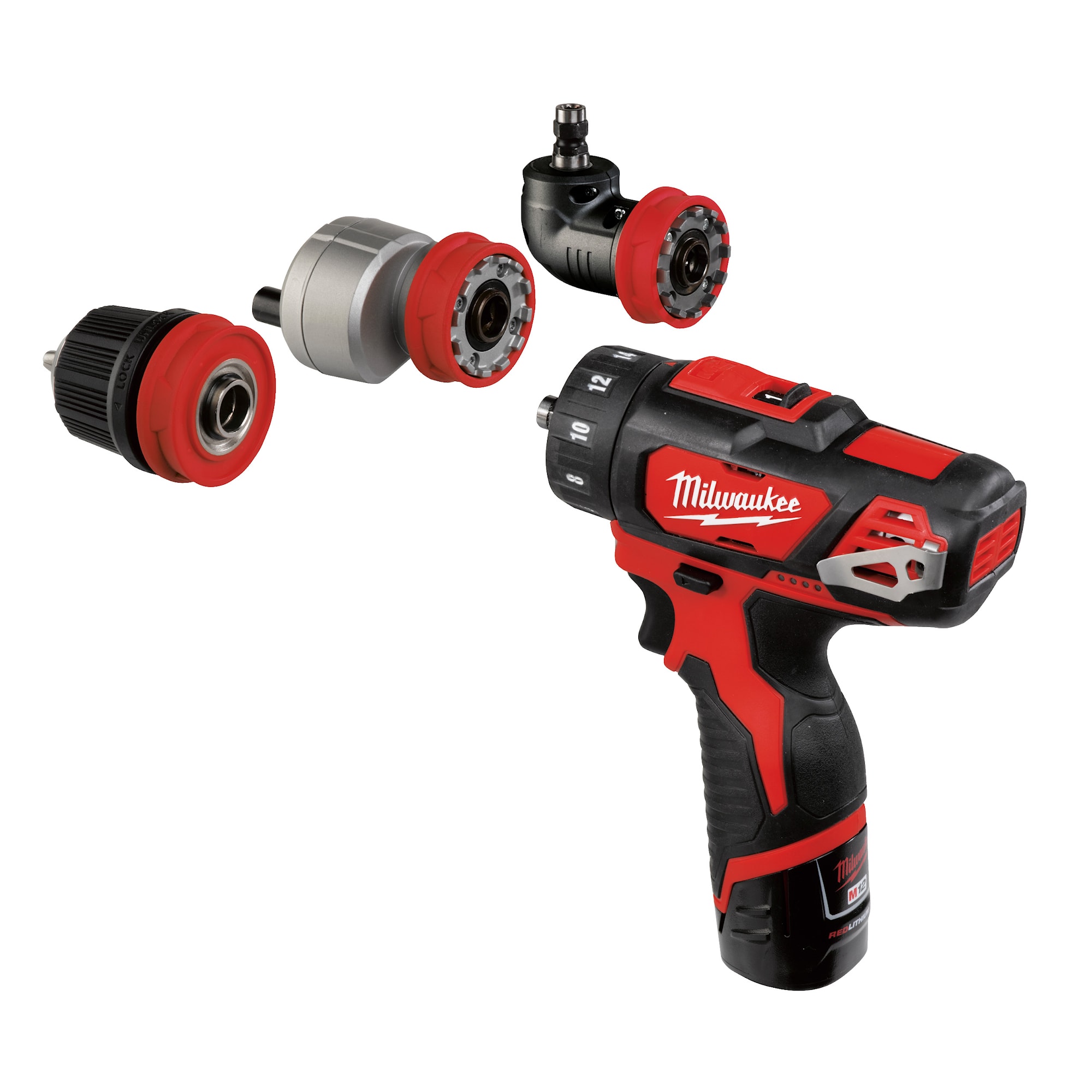 Milwaukee M12 BDDXKIT-202C Borrskruvdragare batteridriven