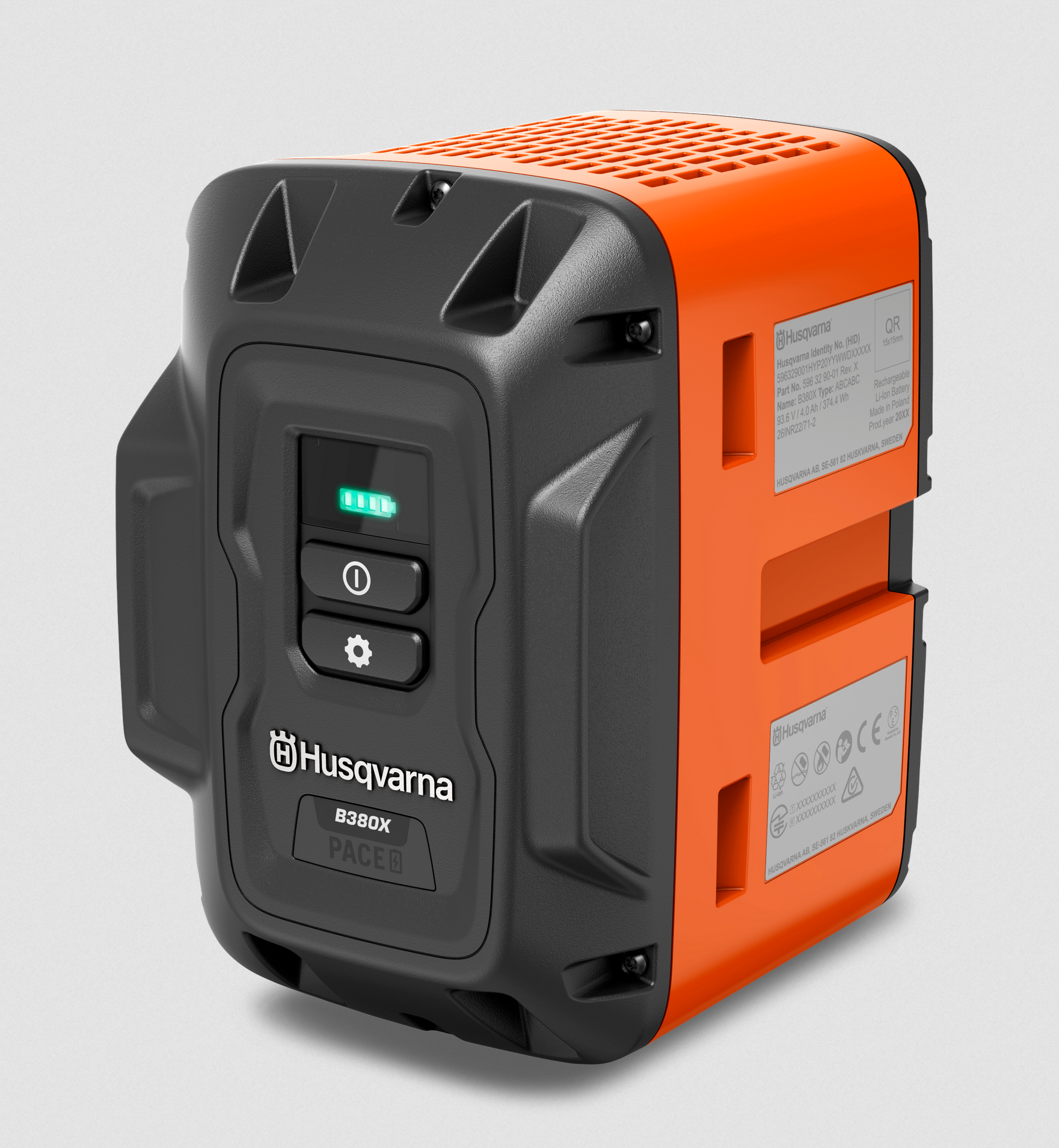Husqvarna B380X PACE Batteri