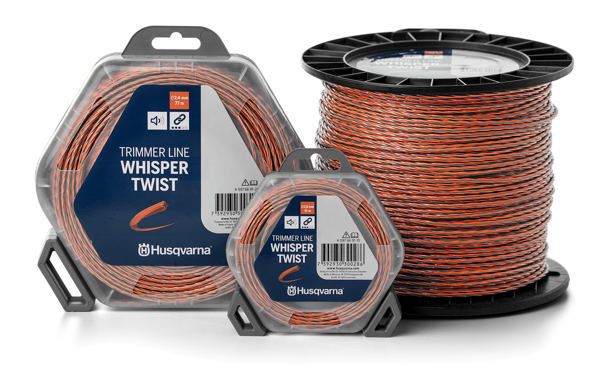 Husqvarna TRIMMER LINE WHISPER TWIST - 2,4mmx12m