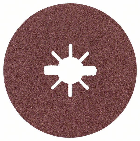 Bosch X-LOCK-fiberslipeskiver, Ø115 mm, R444, Expert for Metal