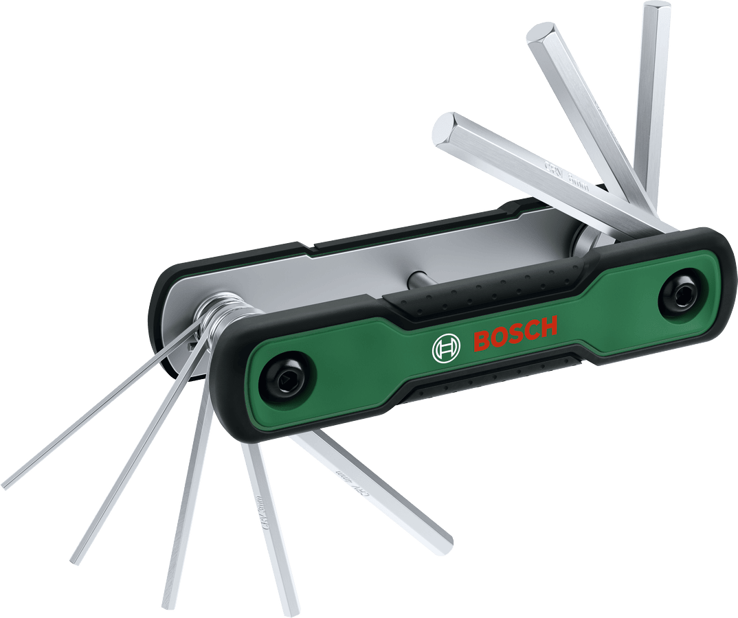 Bosch Insexnyckelsats 1,5-6mm 8 Delar Grön
