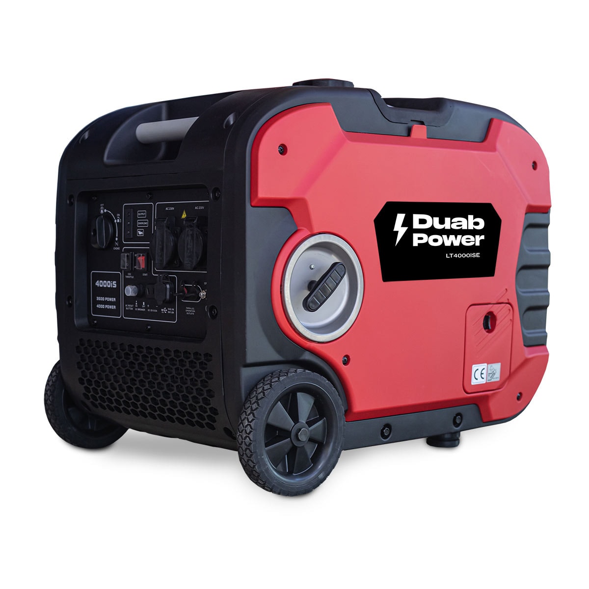 DUAB-POWER Invertteri-generaattori LT4000IS, Yhteenkytkettävä, Sähkökäynnistys -