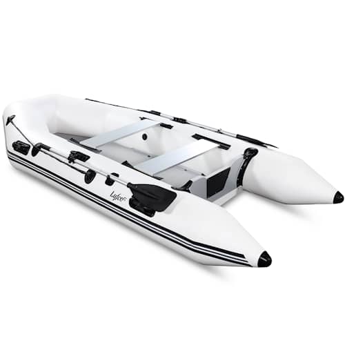 Lyfco gummibåd 360 cm (0,9 mm PVC) Hvid