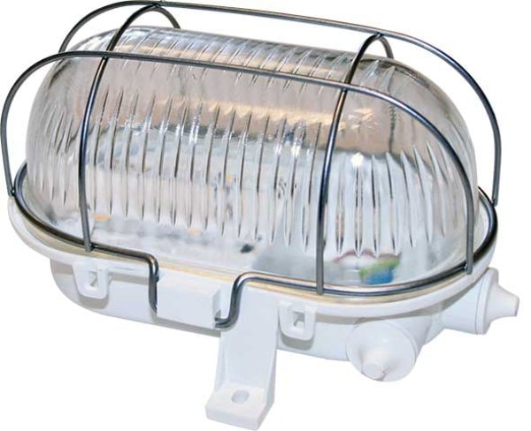 Amiga gitterarmatur LED Robust IP44 3W