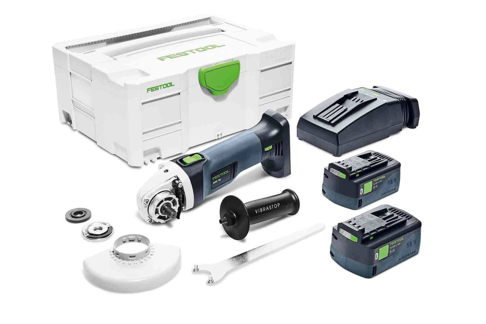 Festool Vinkelslip 18 V AGC 18-125 5,0 EBI-Plus