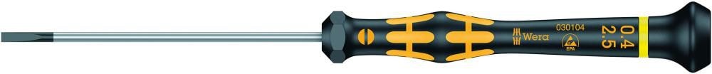Wera Finmekanikermejsel ESD 1578A Spår 2,5x0,4x80mm