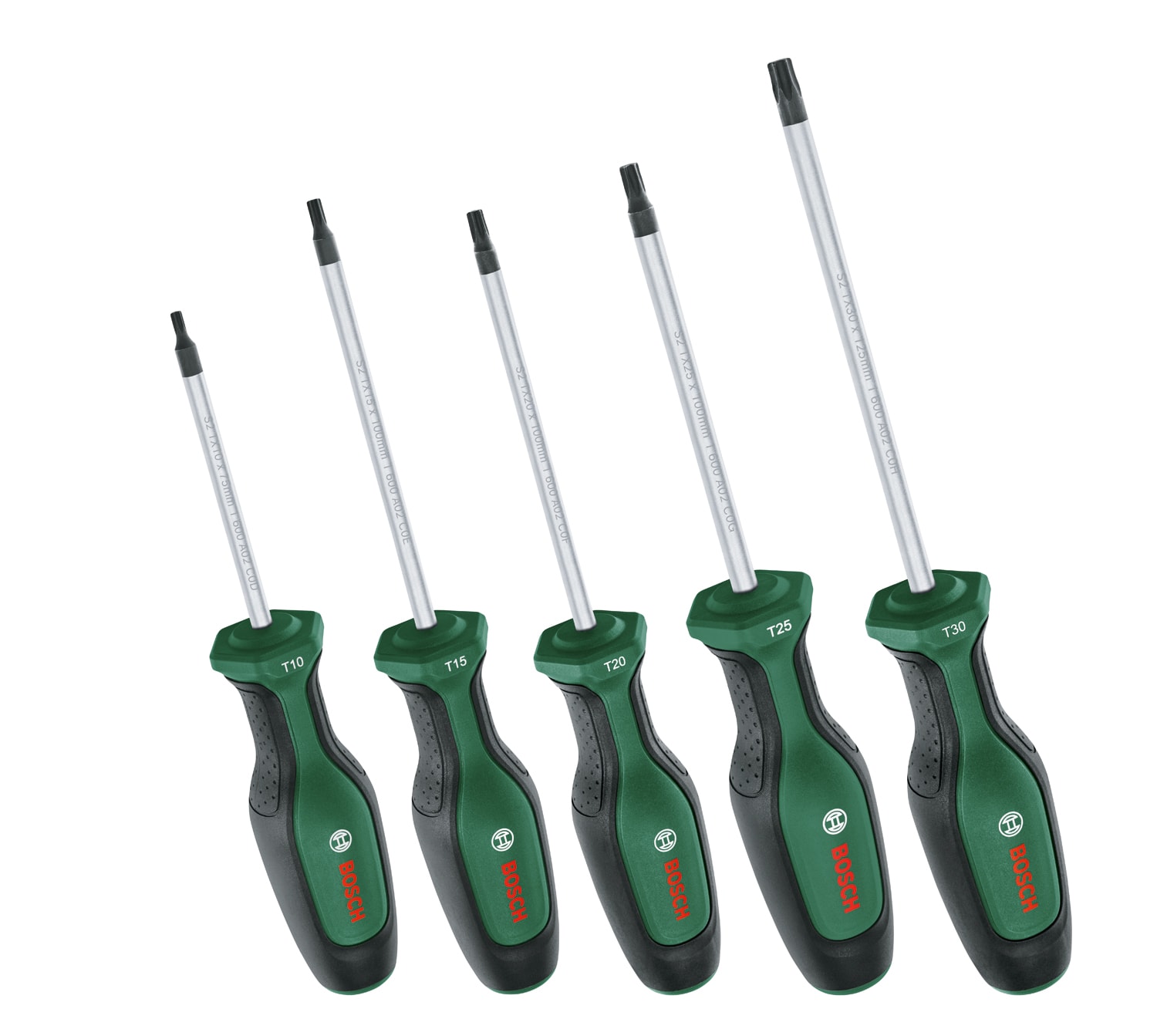 Bosch DIY Skruvmejselset Torx 5 Delar
