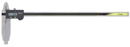 Mitutoyo skyvelære 551-204-10 med avrundede måleflater 0-500 mm, 0,01 mm standardkonus, datautgang