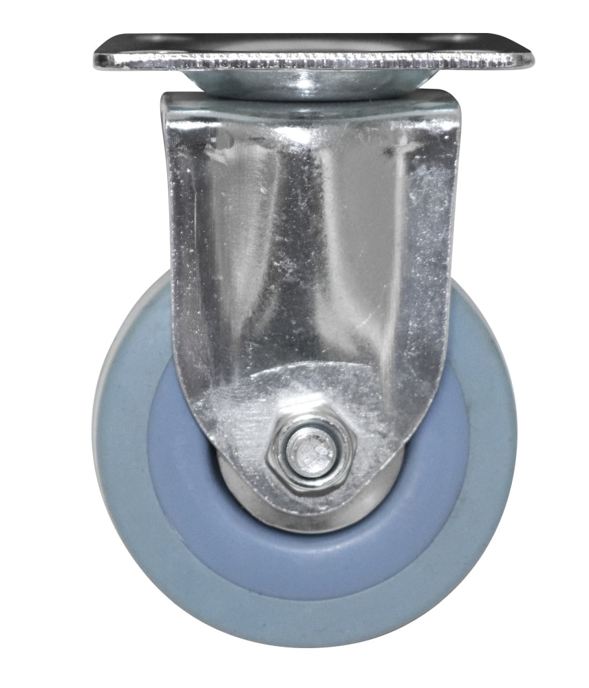 Home It® fast möbelhjul 50 mm grått massivt gummi