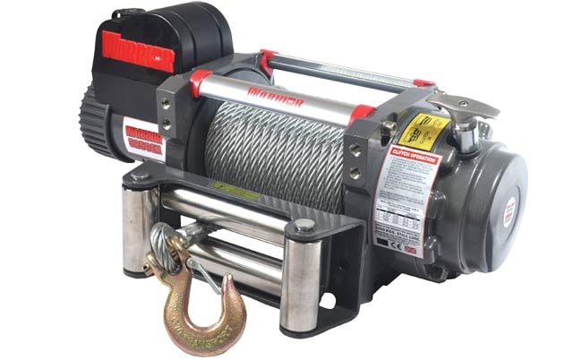 Warrior Winches Samurai 5250 lb EN vinsj, 12V stålvaier