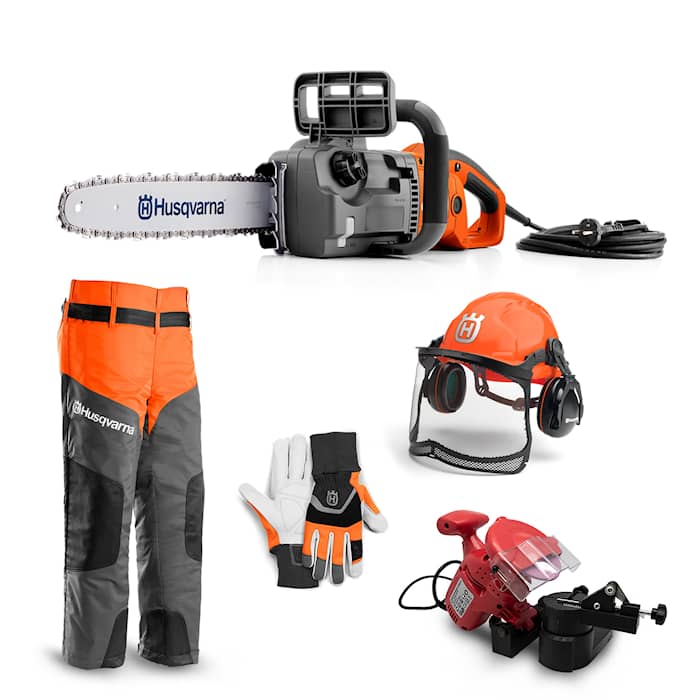 Husqvarna 420EL Sähkömoottorisaha-paketti