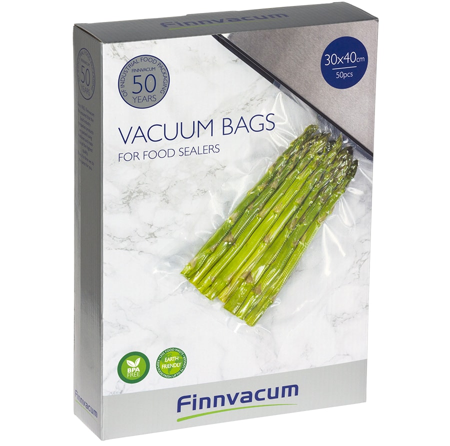 Finnvacum Vakuumpåse 30x40 cm 50-pack, räfflade