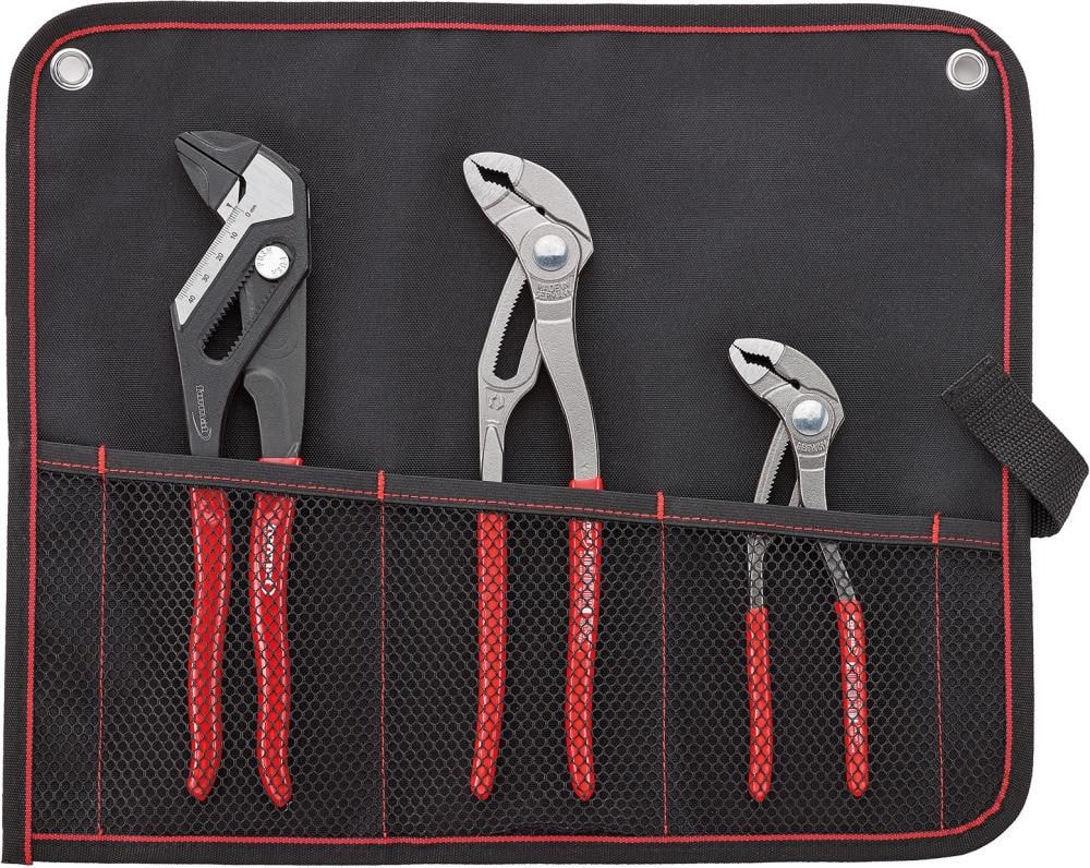 Format Polygrip & tångnyckelsats 3 delar