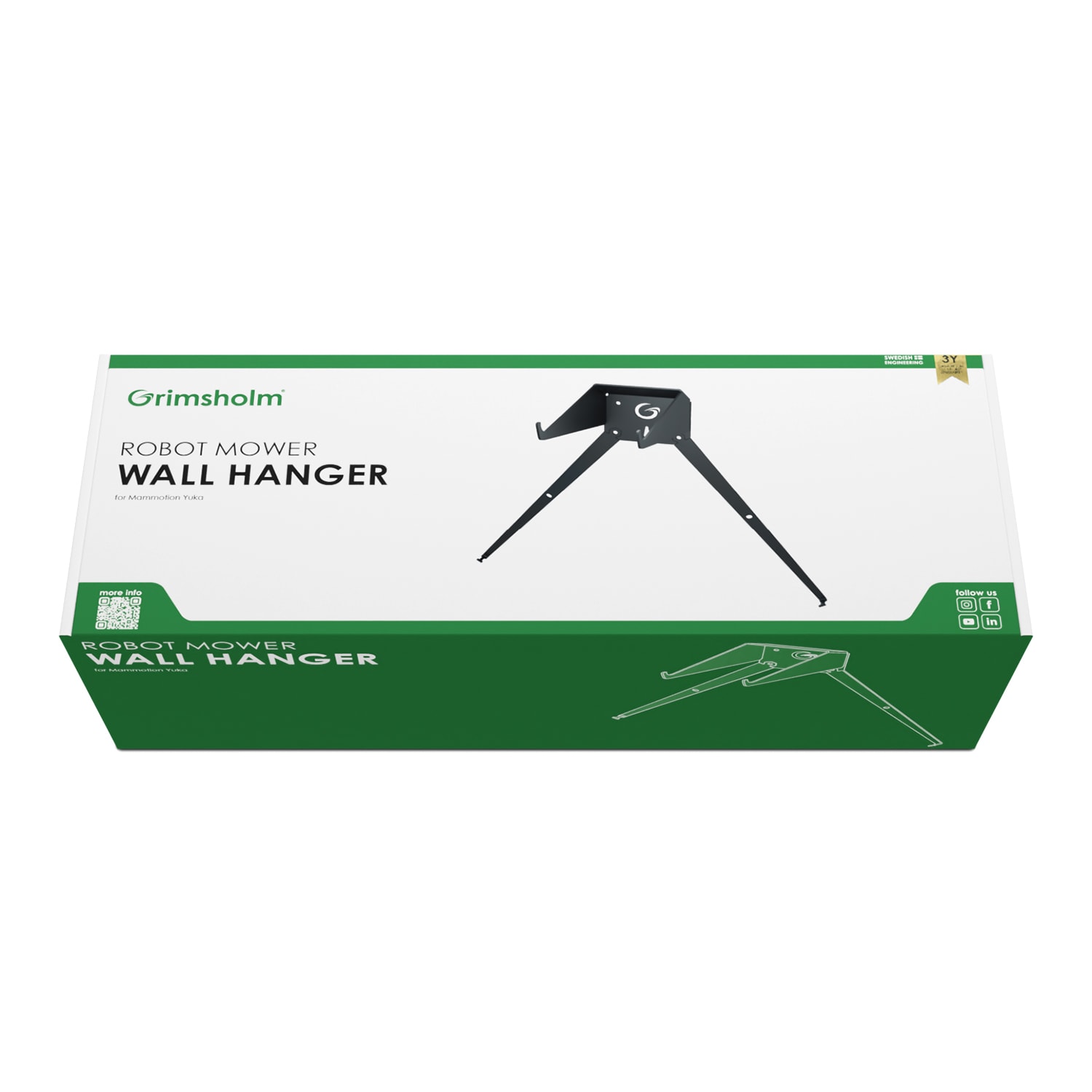 Grimsholm Wallhanger for Mammotion Yuka