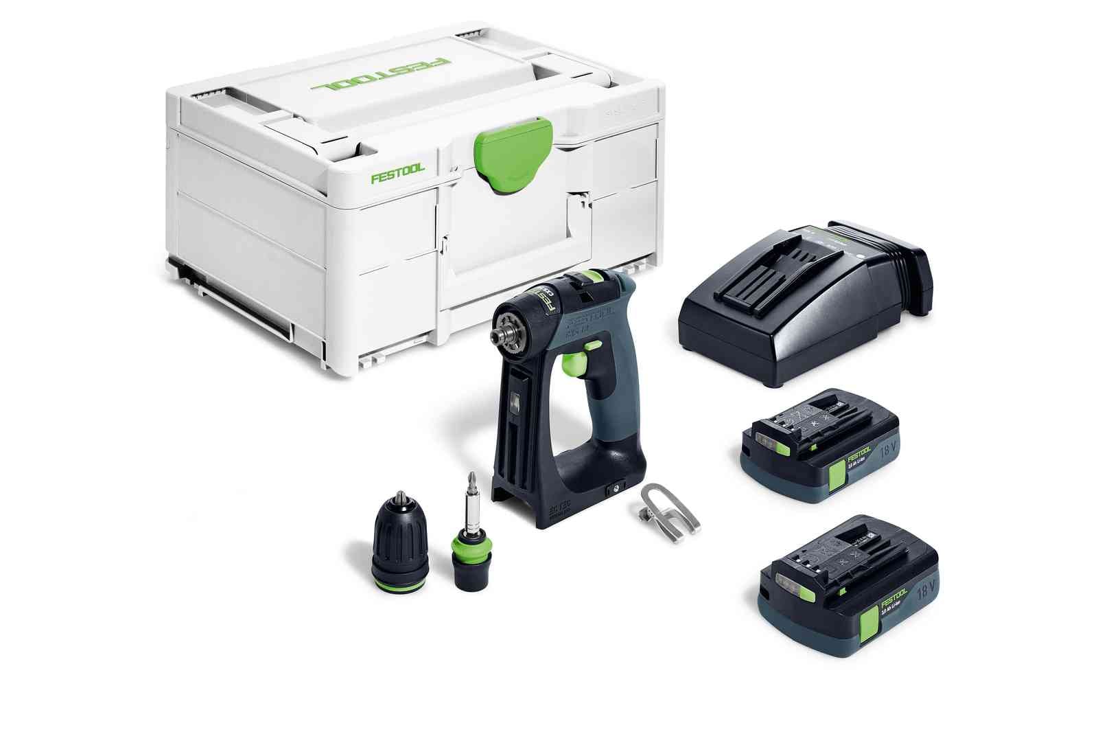 Festool Akkuruuvinväännin CXS 18 C 3,0-Plus (sis. akun+laturin)