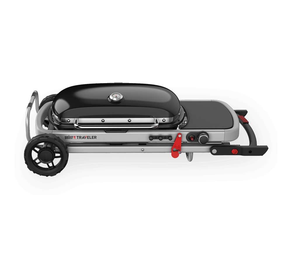 Weber Gasolgrill Weber® Traveler, portabel , svart -