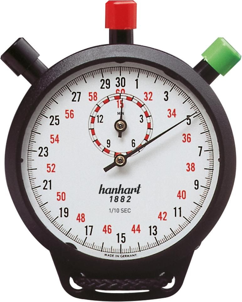 Hanhart Stoppur Amigo, 1/10sek, 15min