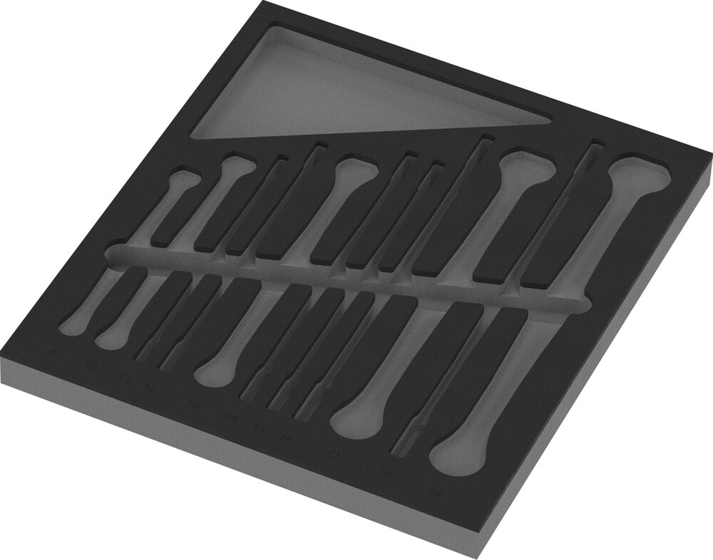 Wera 9835 skumgummiinsats för 6007 Joker 11 sats 1, utan verktyg