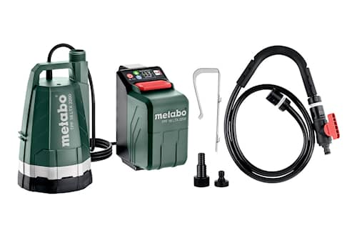 Metabo Dränkbar pump för regnvattentunna TPF 18 LTX 2200 utan batteri och laddare