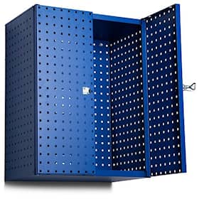 GBP Verkstadsskåp för vägg Perforerad 600x400x790mm, blå