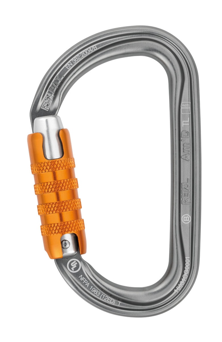 Petzl Am'D D-formad Karbinhake