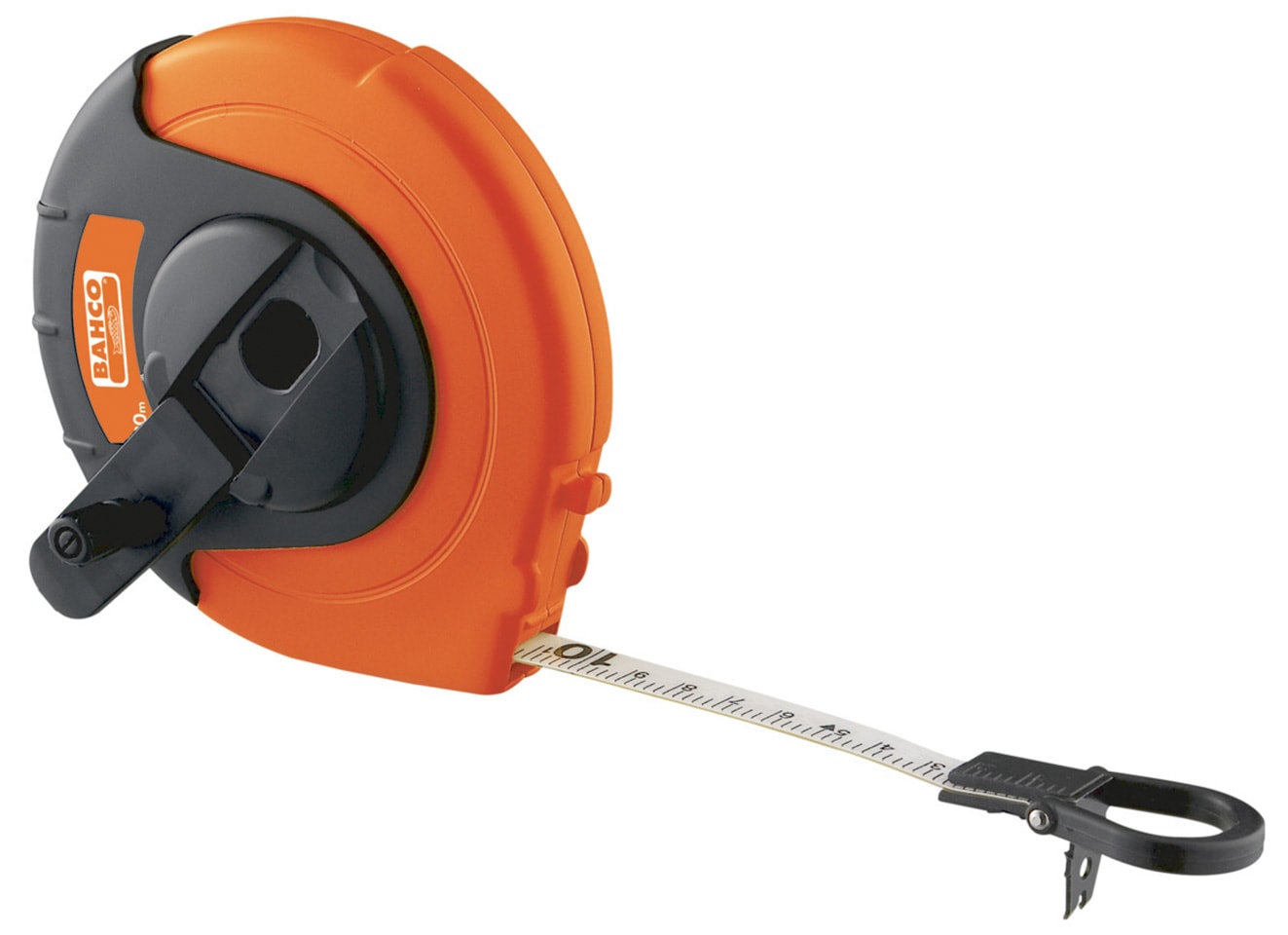 Bahco Målebånd LTB långt, glasfiber 30m x 13mm, mm, klasse 2
