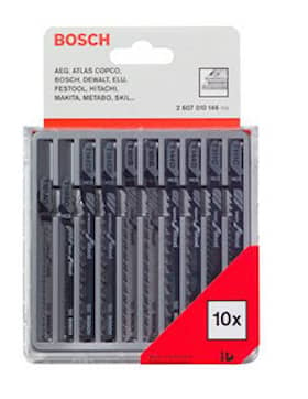 Bosch Sticksågsblad Trä & plast 10-pack