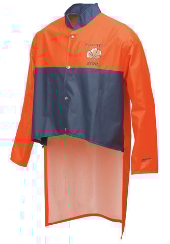 Stihl Regnjakke m/ryggbeskyttelse, str. XL/XXL -