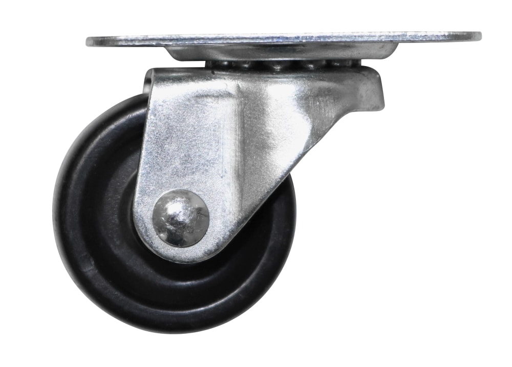 Home It® svirvlande möbelhjul 30 mm svart plast