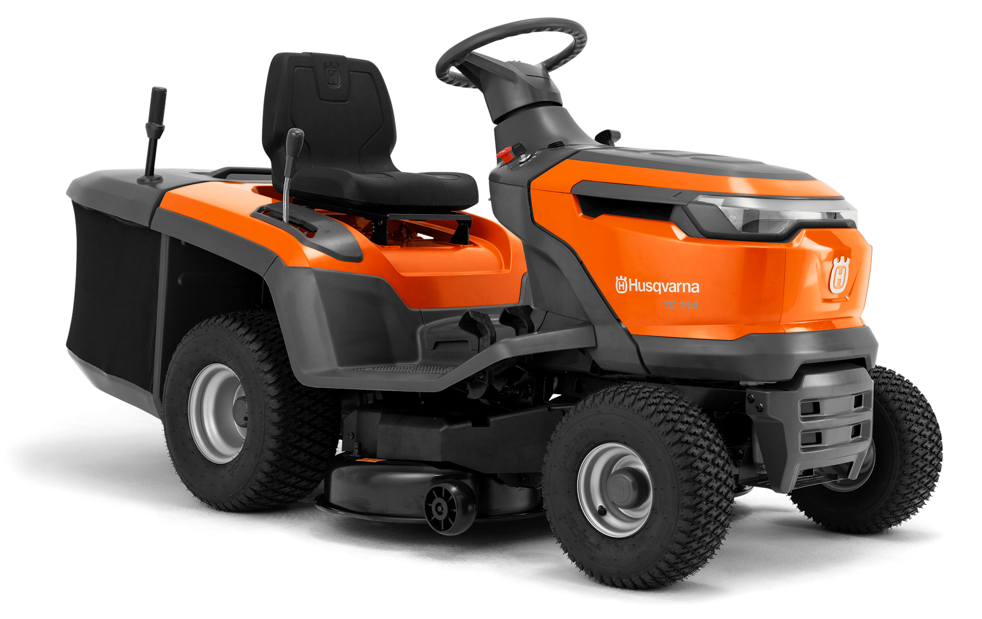 Husqvarna TC 114 Puutarhatraktori keräimellä -