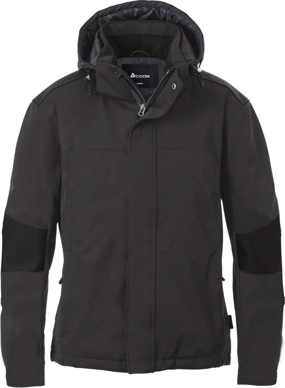 Acode Soft shell vinterjakke dame 1420 SW Svart S