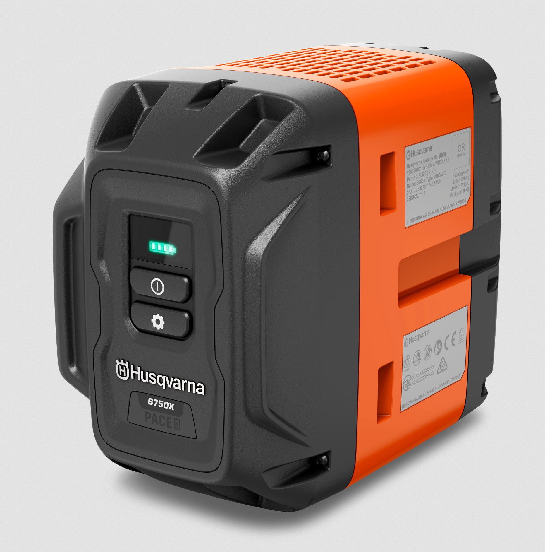 Husqvarna B750X PACE-batteri