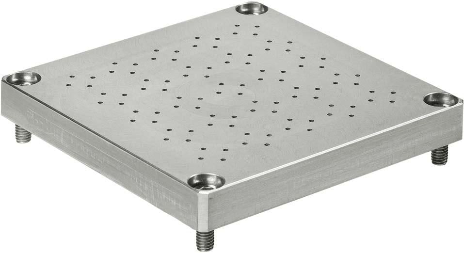 Amf Adapterplate 7810APA 78x78x10mm, aluminium