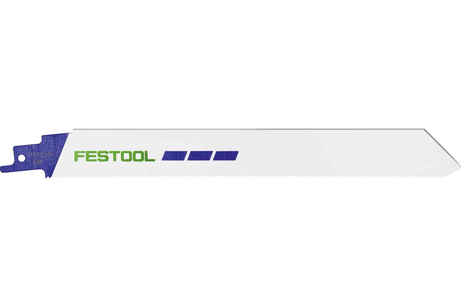 Festool Puukkosahanterä HSR 230/1,6 BI/5 Metalli/ruostumaton teräs 5 kpl