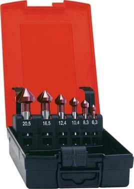 Format Konisk forsenkningssett DIN 335C HSS TiAIN 90gr 6,3-25,0mm
