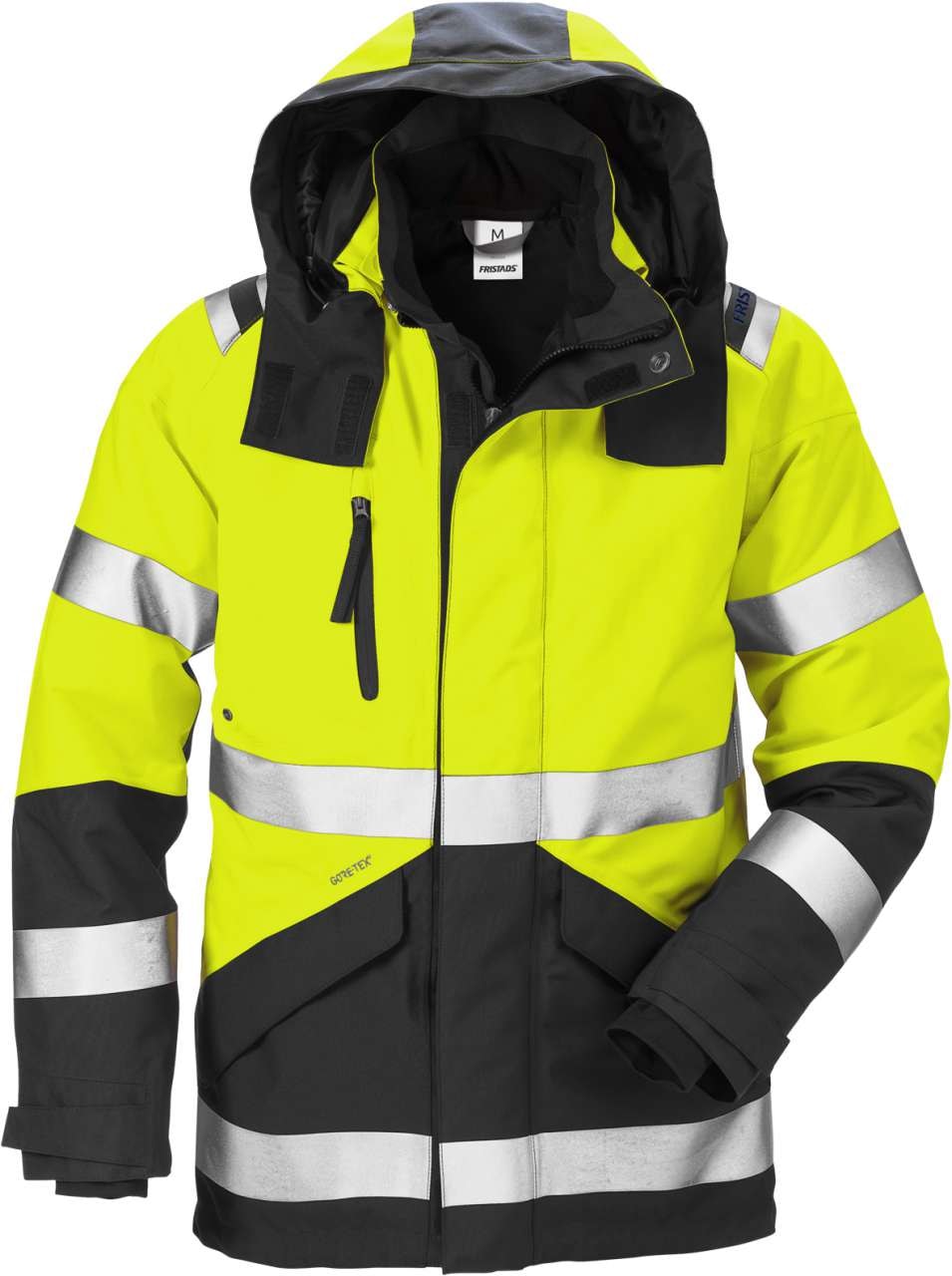 Fristads Skaljacka GORE-TEX 4988 GXB, Klass 3 Varsel Gul/Svart 2XL