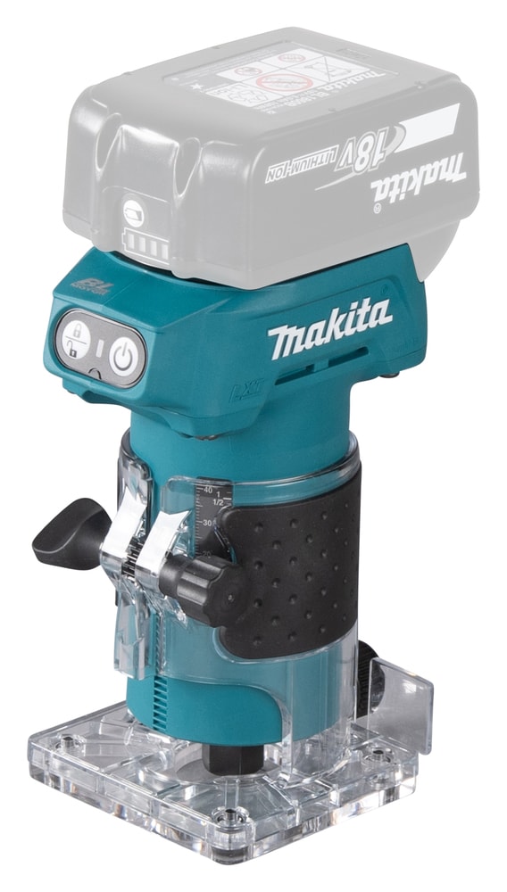 Makita Kantfräs 18V 6mm BL Solo