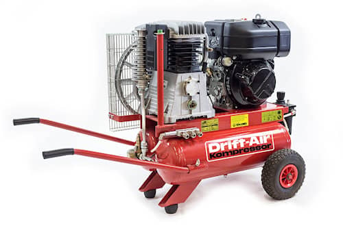 Drift-Air Kompressor Dieseldriven 8 hk 48 l 700 l/min