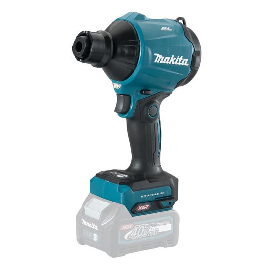 Makita blåsepistol XGT ®AS001G 40V, 1,1 m³/min uten batteri og lader
