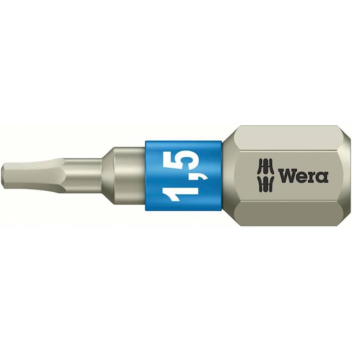 Wera Bits 1/4 Torsion Sexkant 25mm, rostfri