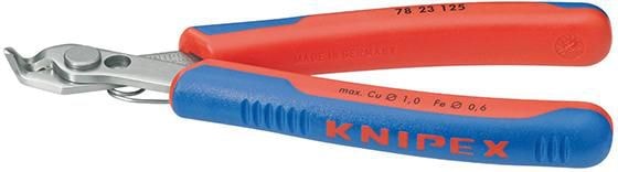 Knipex Elektronikavbitare 7823125 Super-Knips 125mm, utan fasett, vinklade käftar 60gr