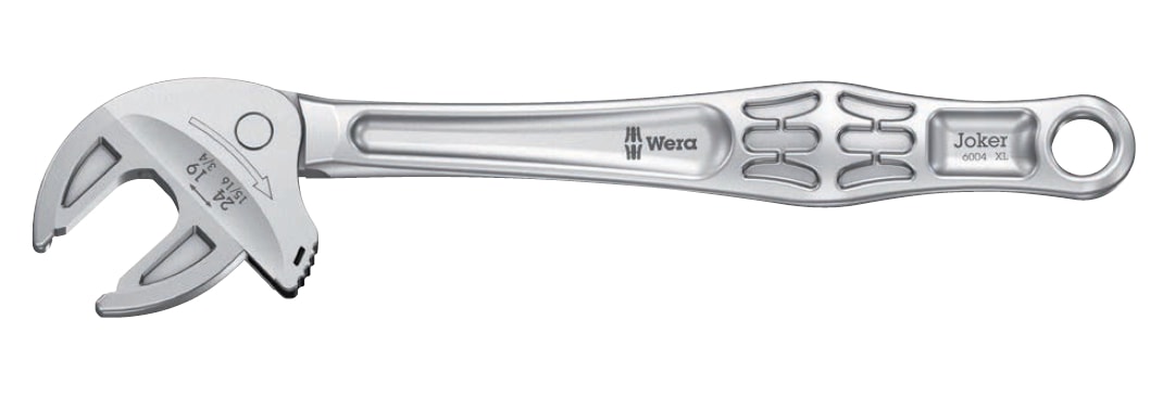 Wera 6004 Joker XL 05020104001 Självjusterande Skiftnyckel 19-24 mm 3/4" - 15/16"