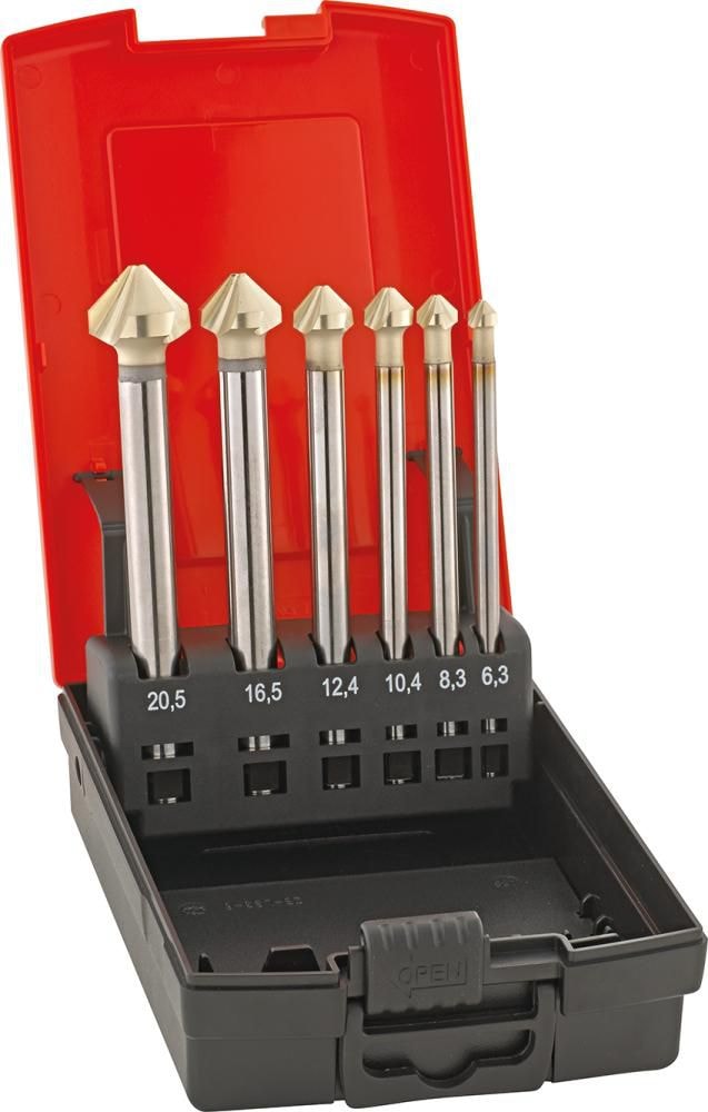 Format Konisk forsenkningssett DIN 335 HSSE DUO+ Long GT C 90gr 6,3-20,5mm