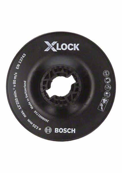 Bosch Stödrondell 125mm X-Lock Hård