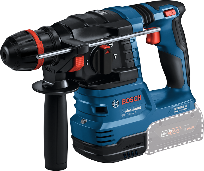 Bosch Borrhammare GBH 18V-22 X utan batteri & laddare